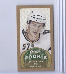 2009-10 Upper Deck Champ's Rookie Mini Tyler Myers #185